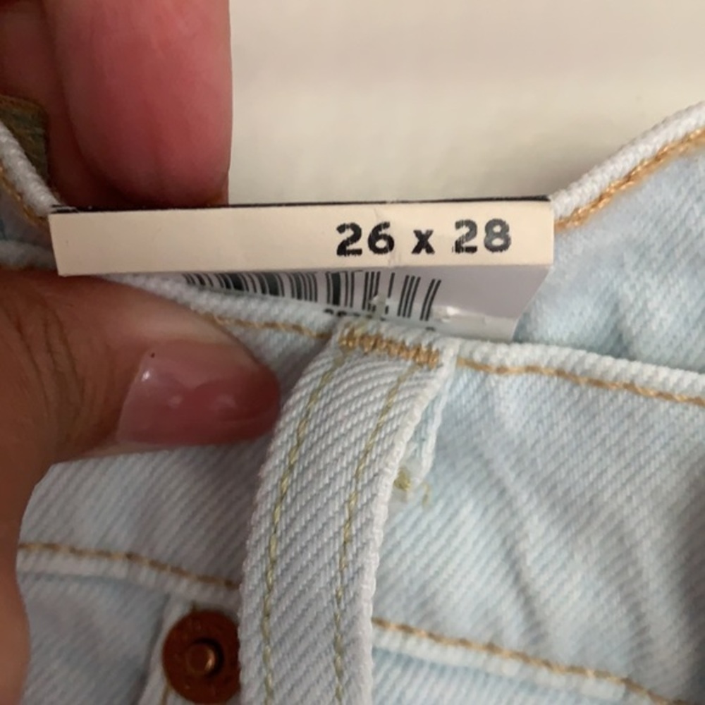 NWT Levi’s 501 Skinny Mint/Menthe Jean Size 26 - Picture 5 of 9
